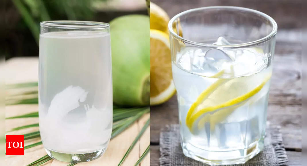 Coconut vs Lemon water: Which is better for hydration in summer and why | – Times of India