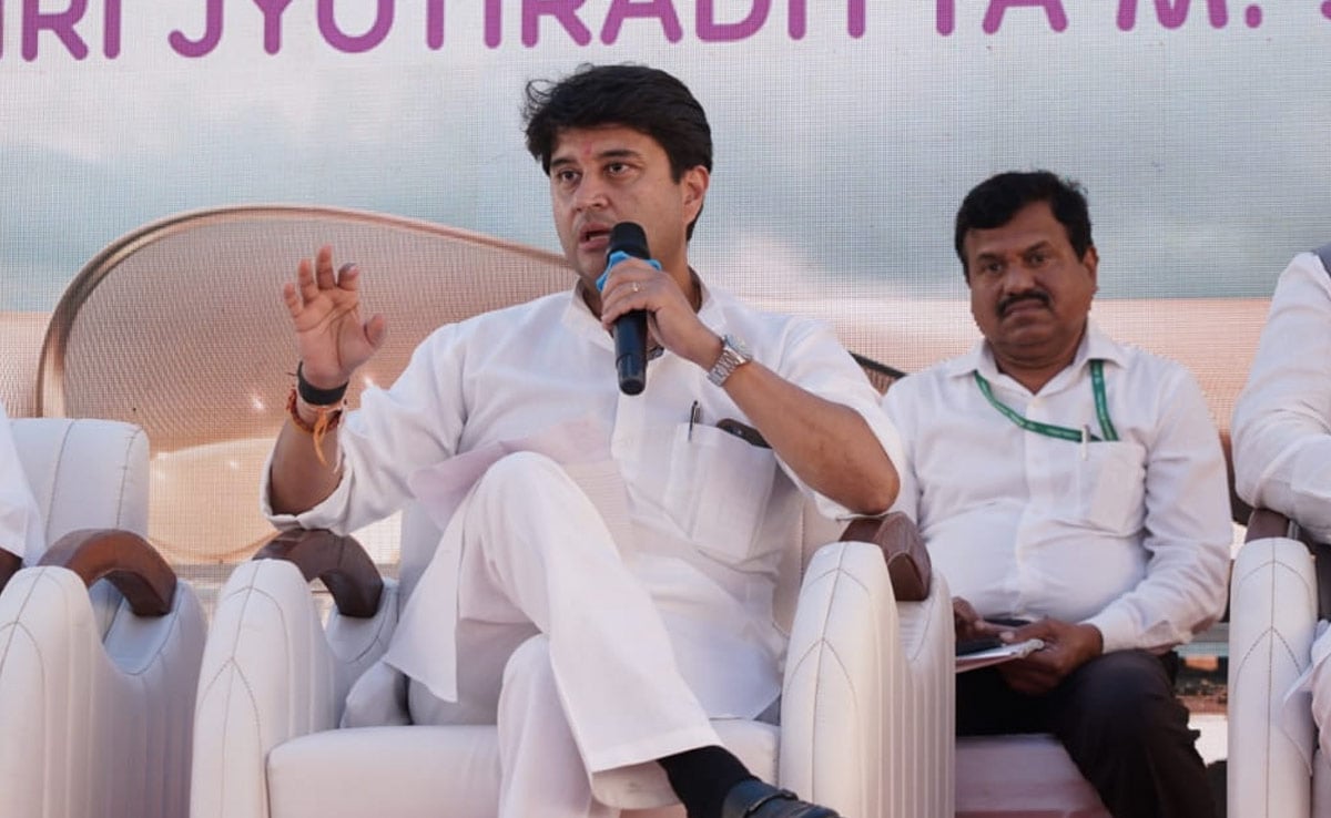 “Congress Is Behosh Because Of BJP’s Josh”: Jyotiraditya Scindia