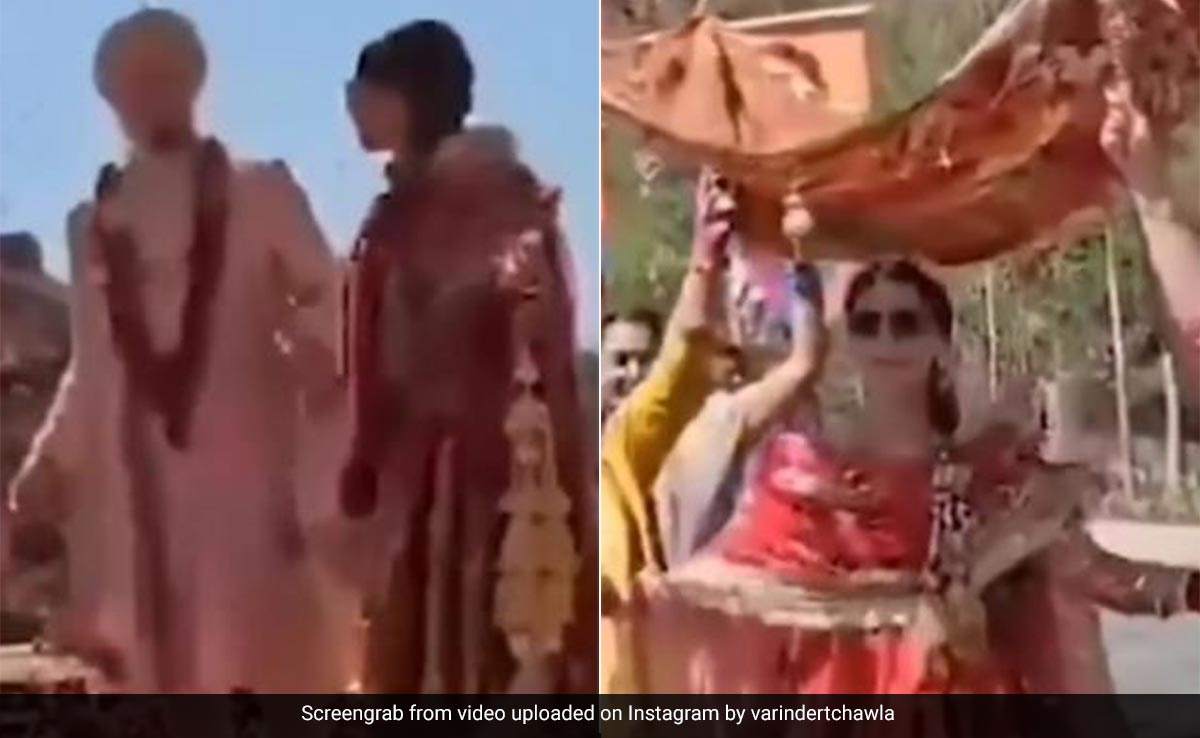 Crazy Viral: Bride Taapsee Pannu’s Fairytale Entry At Udaipur Wedding