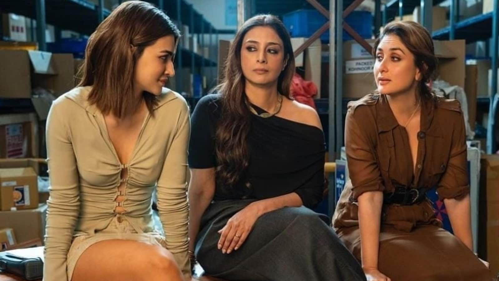 Crew box office collection day 11: Kriti Sanon, Kareena Kapoor and Tabu-starrer sees dip, might cross ₹60 crore