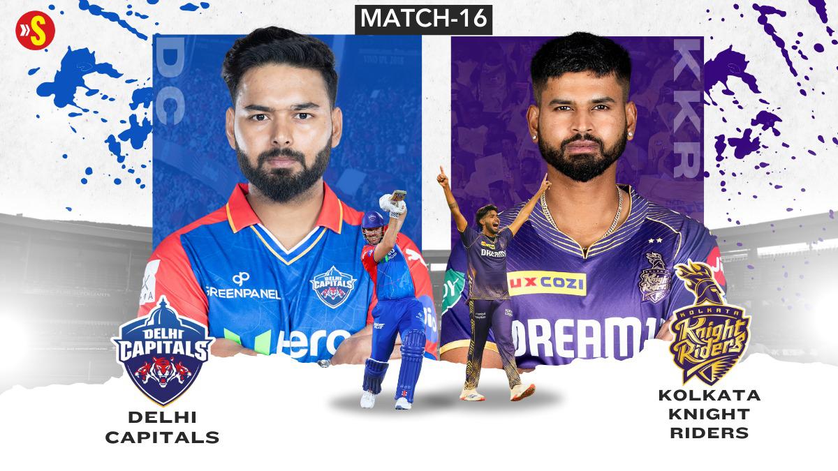 DC vs KKR Live Score, IPL 2024 Updates: Toss at 7:00 PM, Who will win toss Iyer or Pant?