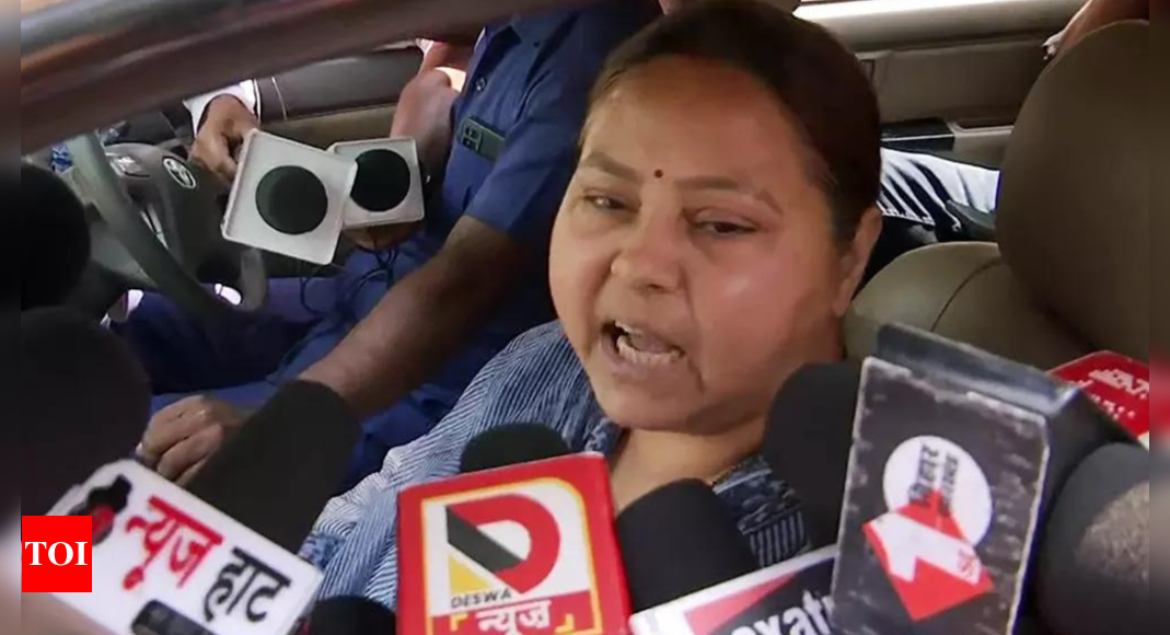 ‘Distorted’: Misa Bharti after ‘Modi in jail’ remark row | India News – Times of India