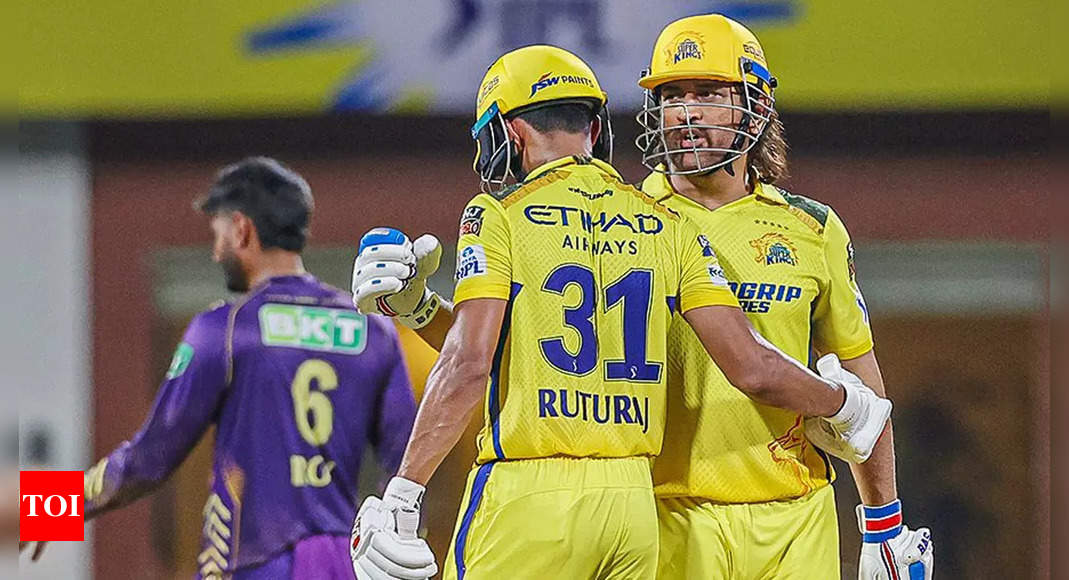 ‘During my first IPL fifty, Mahi bhai was with me…’: Ruturaj Gaikwad revels in nostalgia after CSK beat KKR | Cricket News – Times of India