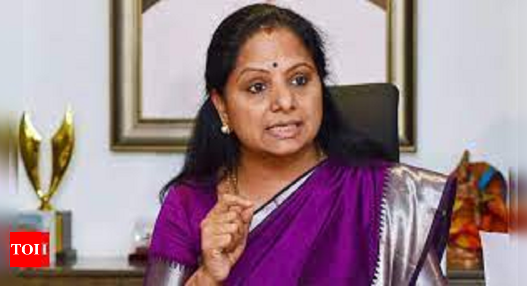 Excise policy case: CBI takes custody of BRS leader K Kavitha | India News – Times of India