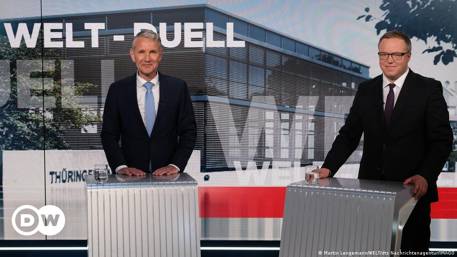 Germany: State CDU, AfD leaders clash in Thuringia TV duel – DW – 04/12/2024