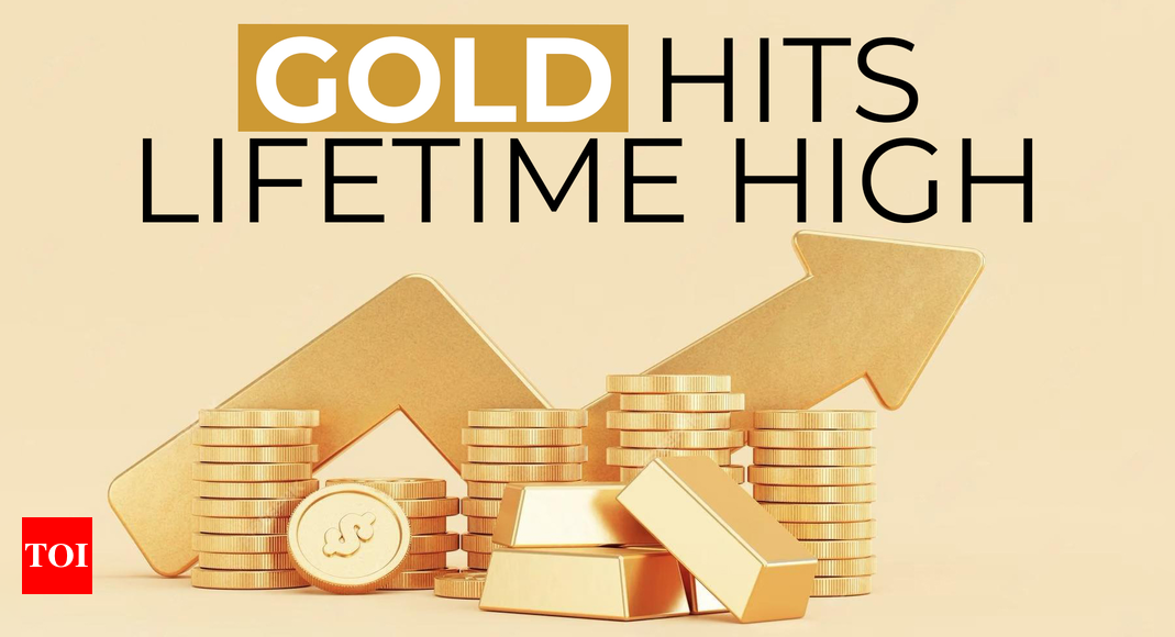 Gold rate today: Gold prices hit lifetime high of Rs 69,918/10g; 2024 gains Rs 6,600 so far | India Business News – Times of India