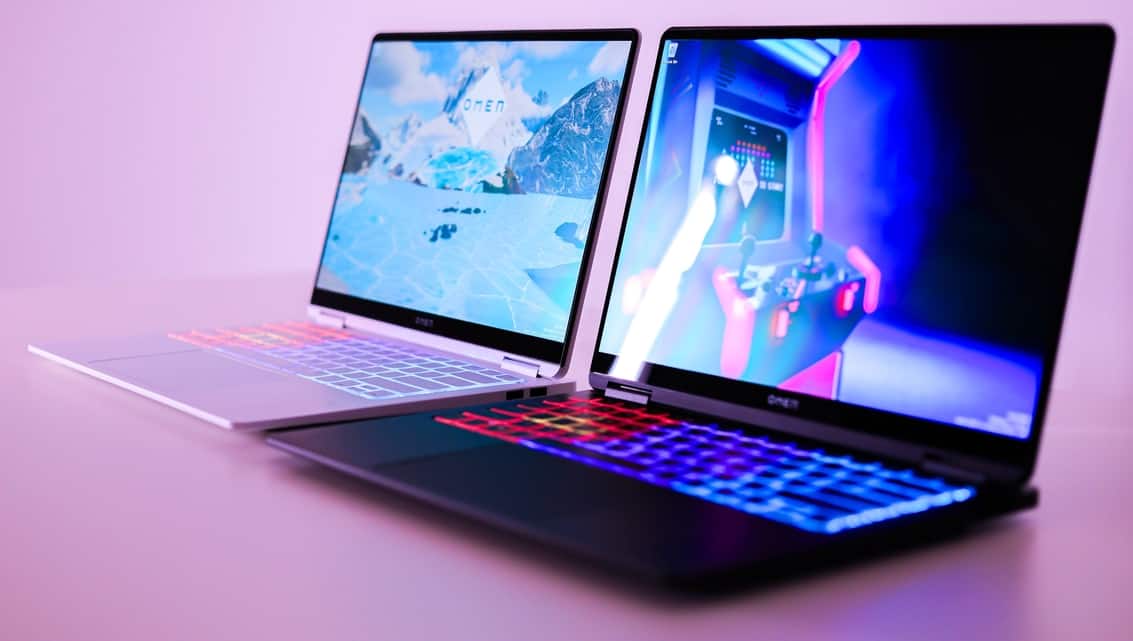 The Omen Transcend 14 comes with Intel’s latest Core Ultra 7 155H chip, RTX 4060 Laptop GPU, 16GB LPDDR5x RAM, 1TB SSD and a 14-inch IMAX-certified OLED (2.8k resolution) display. It starts at
