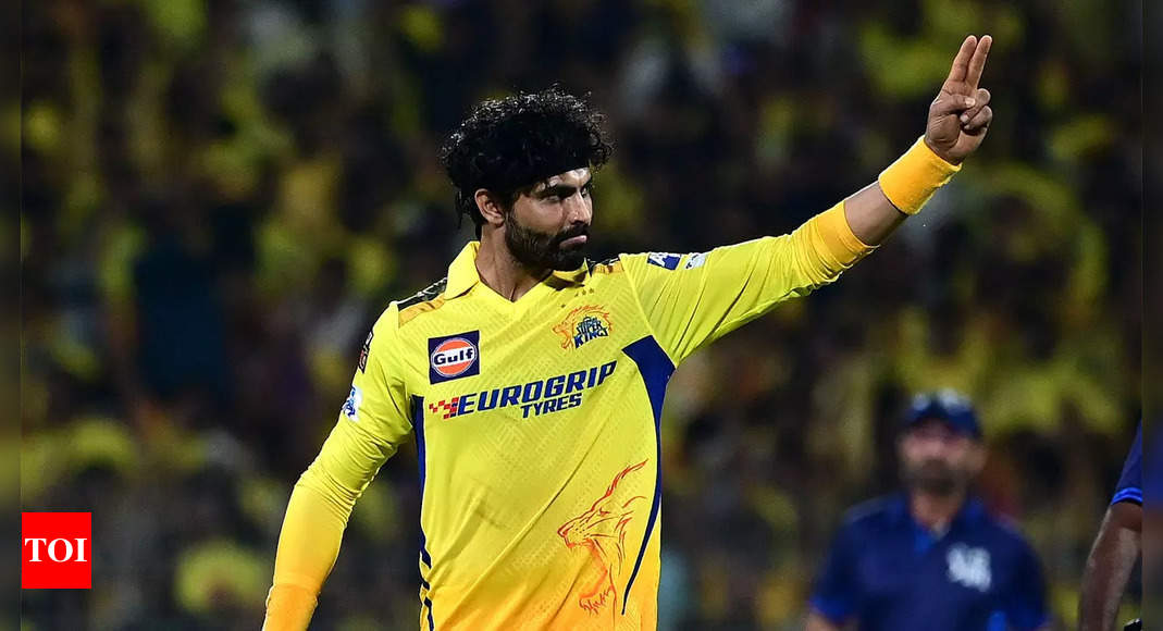 ‘I don’t count’: Ravindra Jadeja’s cheeky response after completing 100 IPL catches | Cricket News – Times of India