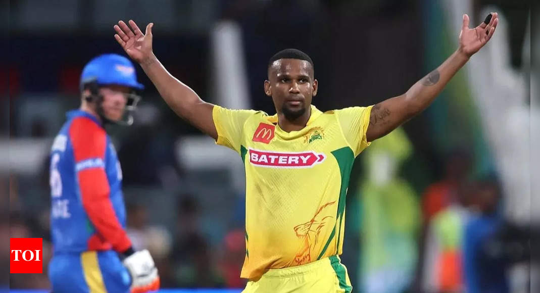 IPL 2024: Lizaad Williams joins Delhi Capitals as replacement for Harry Brook | Cricket News – Times of India