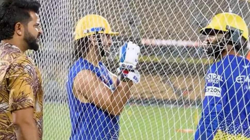 IPL 2024: MS Dhoni Smashes Huge Sixes Ahead Of CSK Vs KKR Match With Suresh Raina In Presence – WATCH