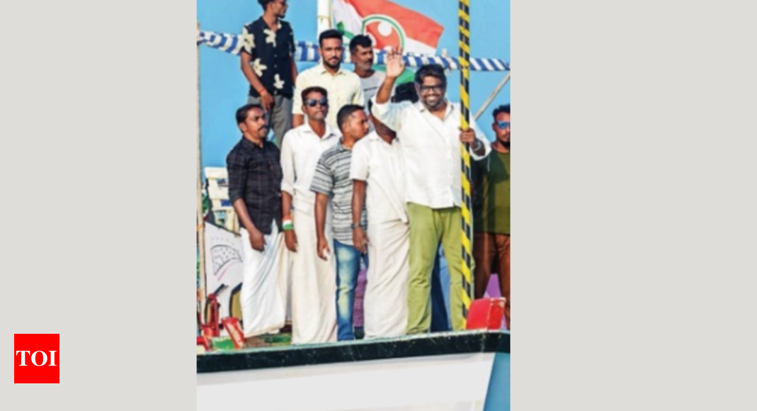 In Lakshadweep, boats out to catch floating votes | India News – Times of India