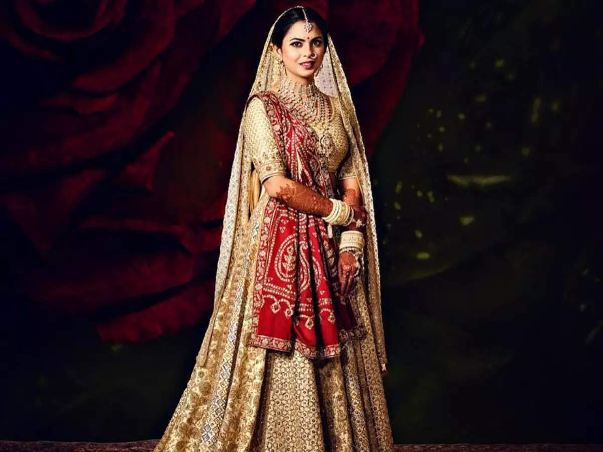 Isha Ambani Wedding Lehenga: All about Isha Ambani’s one-of-a-kind wedding lehenga