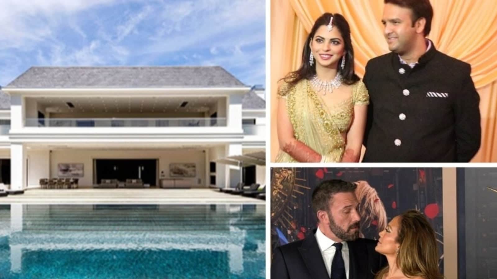 Jennifer Lopez, Ben Affleck’s ₹500 cr Los Angeles mansion once belonged to Isha Ambani. Take a tour