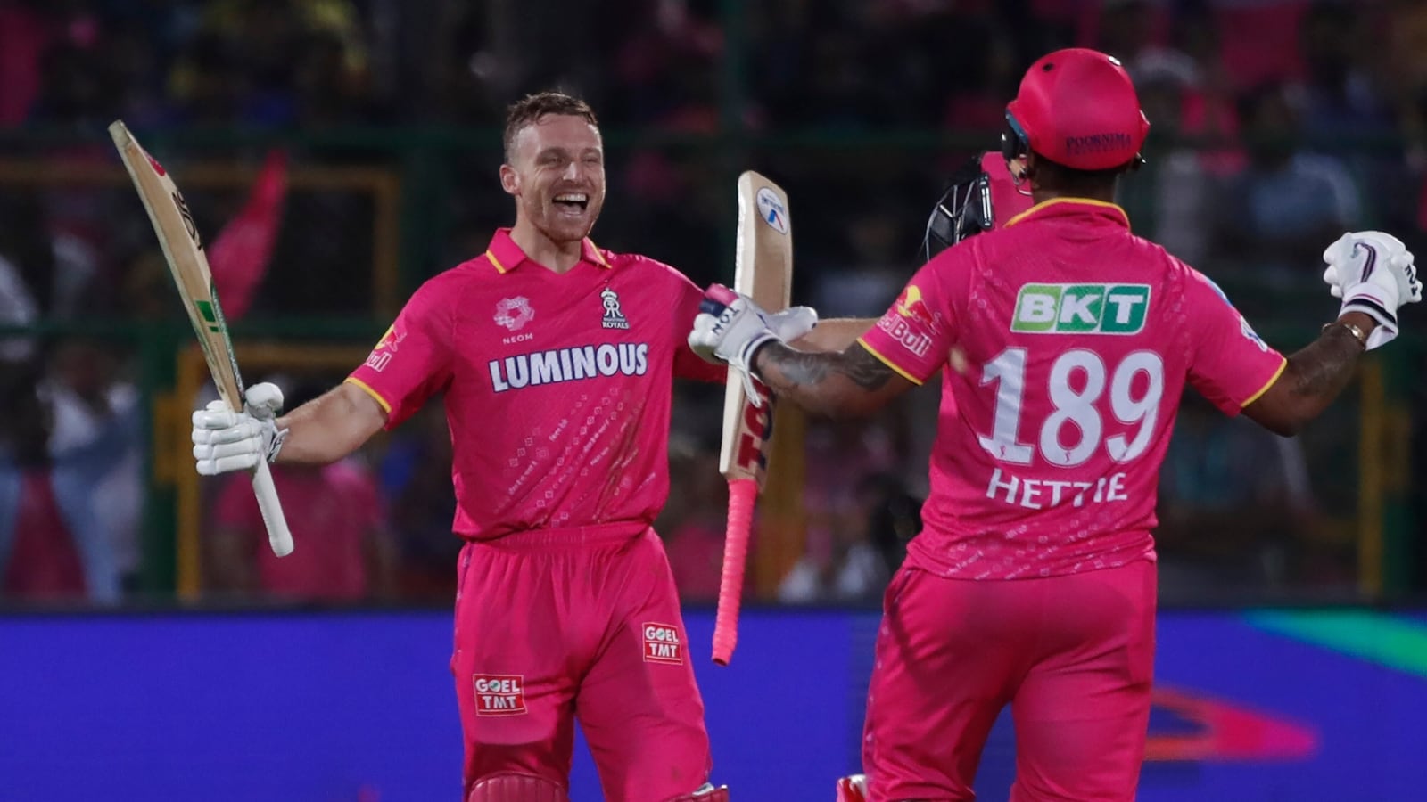 Jos Buttler goes ton up on Virat Kohli as RR beat RCB