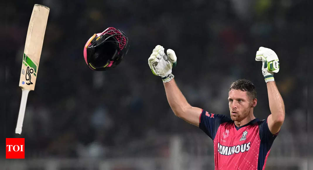 KKR vs RR, IPL 2024 Highlights: Jos Buttler ton powers Rajasthan Royals to record IPL chase | Cricket News – Times of India