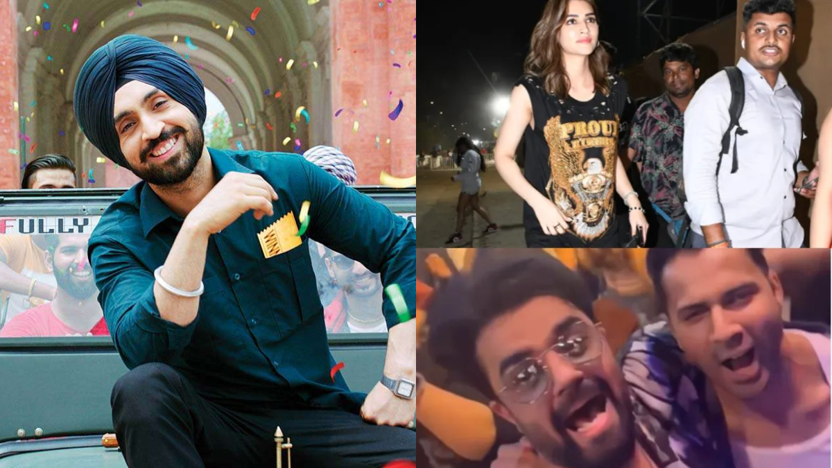 Kriti Sanon to Varun Dhawan: Bollywood celebrities’ gala time at Diljit Dosanjh’s concert in Mumbai