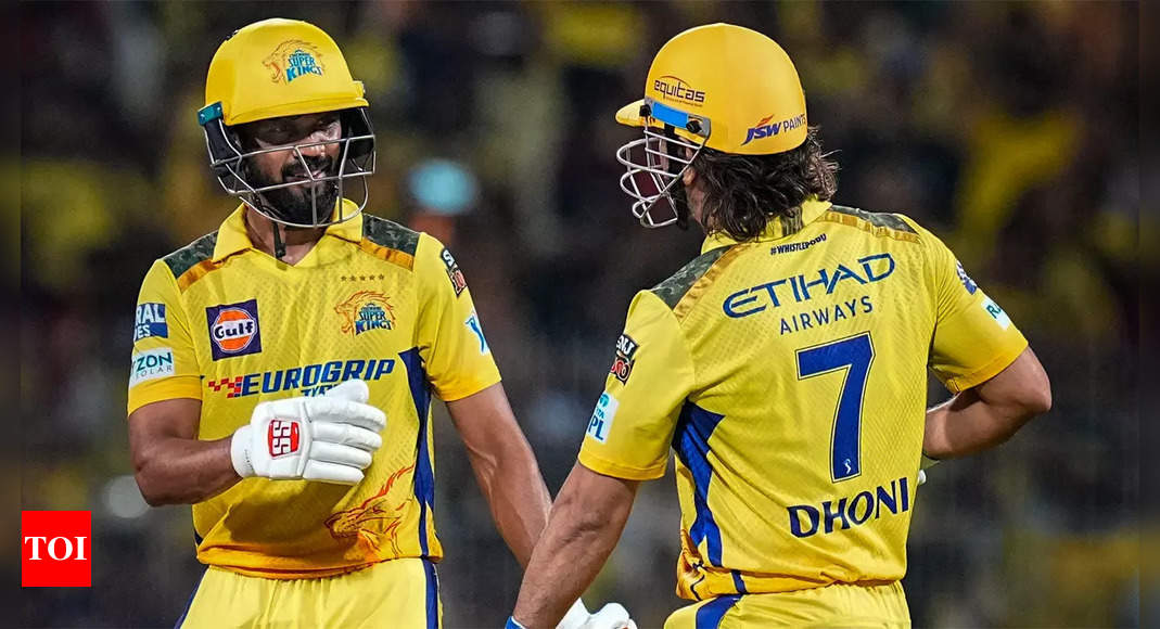 ‘Mahi bhai was with me to finish the match’: Ruturaj Gaikwad after leading CSK to victory | Cricket News – Times of India