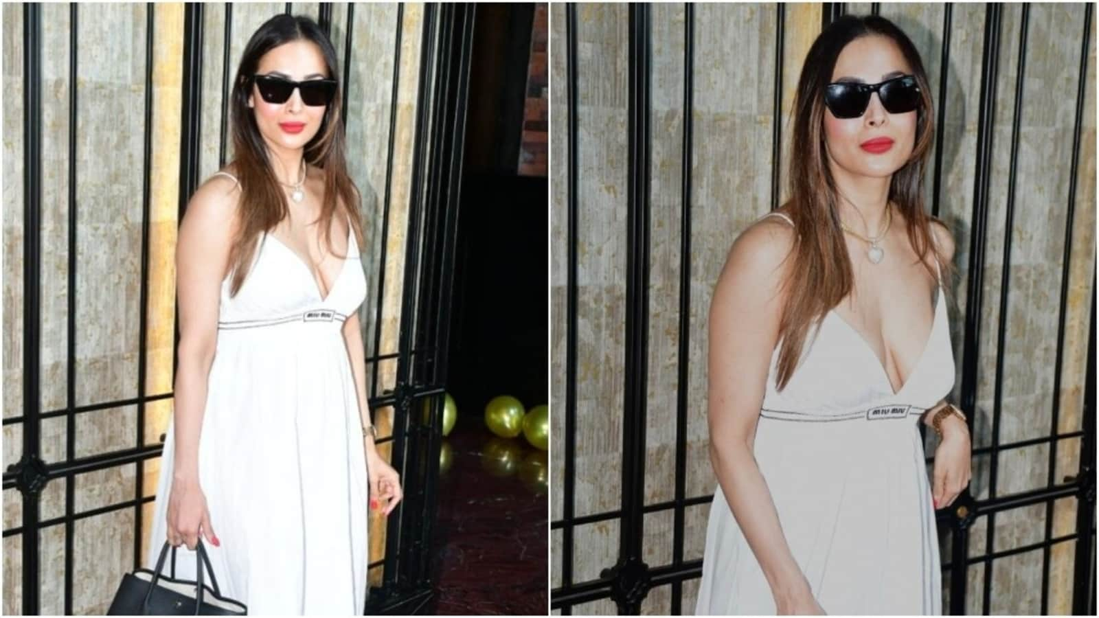 Malaika Arora in flirty white maxi dress brings her summer fashion A-game to an event: Watch