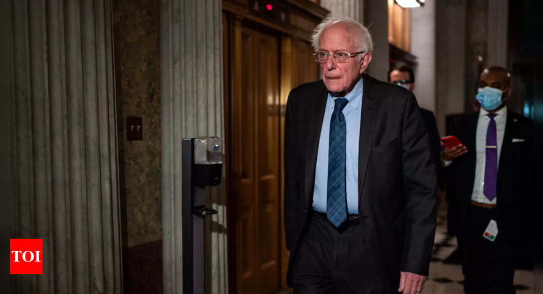 Man arrested for setting fire outside US senator Bernie Sanders’ office in Vermont – Times of India