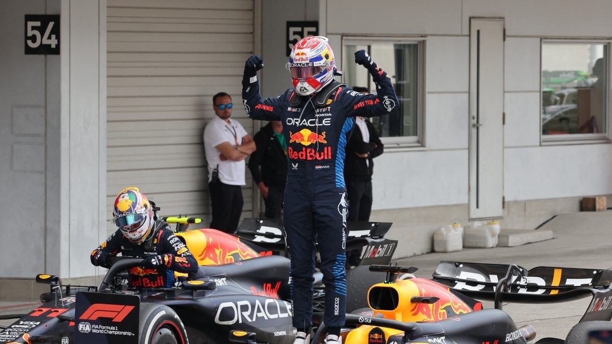 Max Verstappen wins Japanese Grand Prix ahead of Sergio Perez and Carlos Sainz