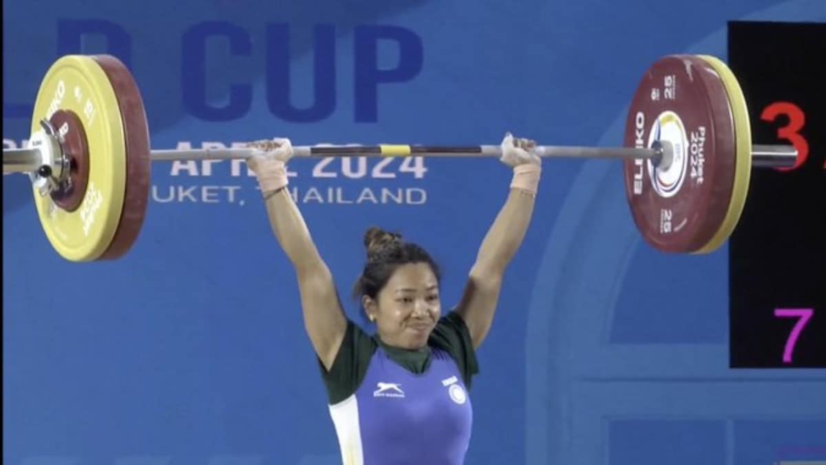 Mirabai Chanu lifts 184kg on return from injury, assured of Paris Olympics qualification