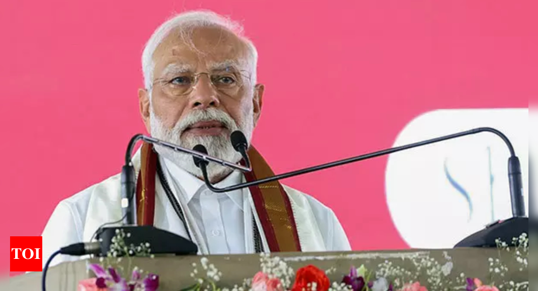 PM Modi: Sandeshkhali culprits will pay, TMC failed women | India News – Times of India