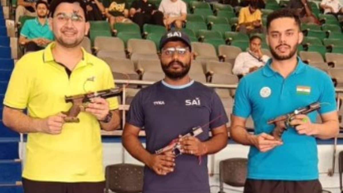 Paris Olympics shooting trials: Bhavesh Shekhawat, Simranpreet Kaur Brar clinch victories