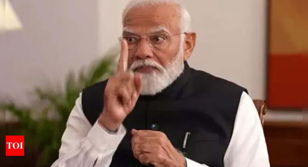 Prime Minister Narendra Modi: You can see the example of Google, Samsung and Apple … – Times of India