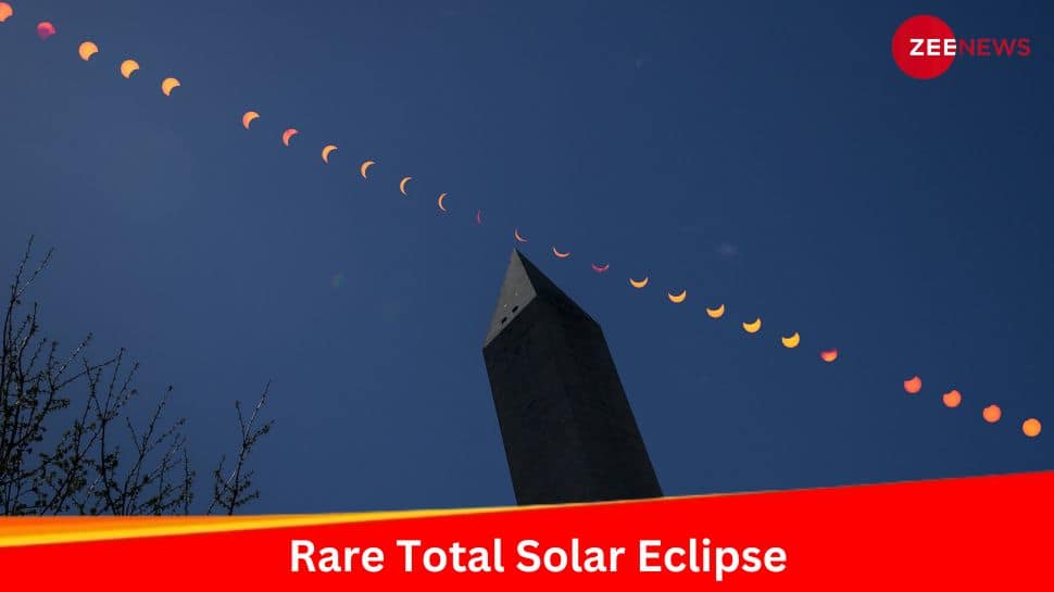 Rare Solar Eclipse Sweeps Across Mexico, Canada, and US; NASA Shares Breathtaking Pictures