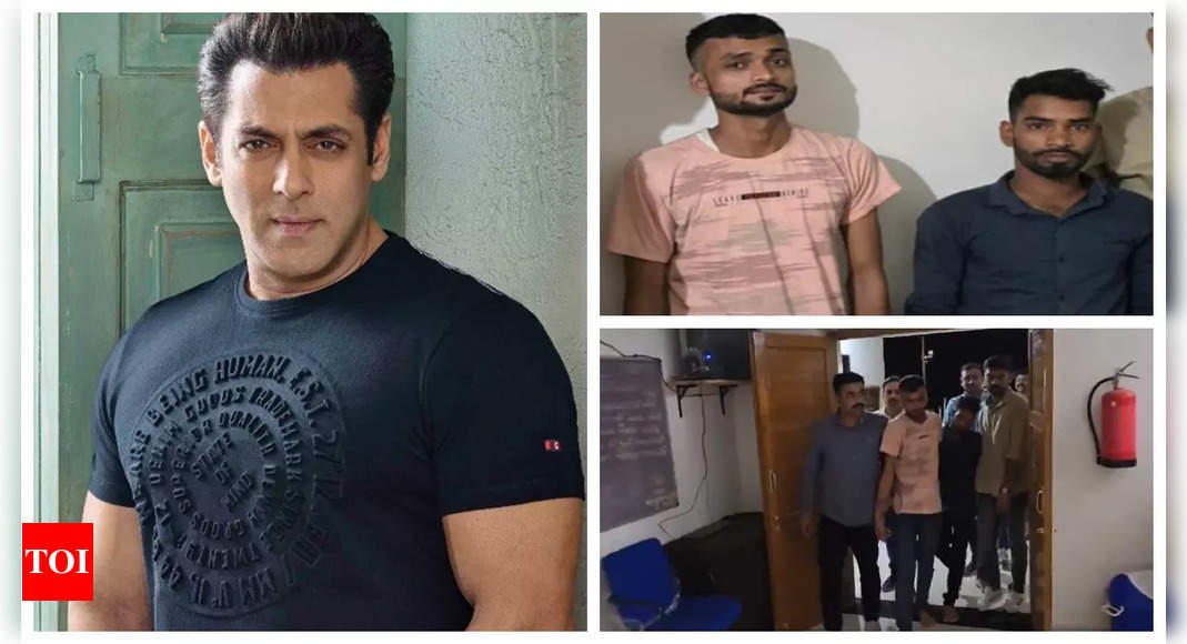 Salman Khan house firing: Bhuj Police hand over two accused to Mumbai Crime Branch for further questioning | – Times of India