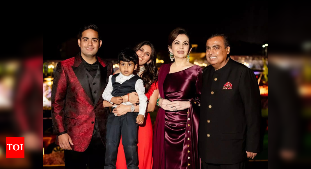 Shloka Mehta is a true diamond: When Mukesh Ambani praised his ‘Badi Bahu’ – Times of India