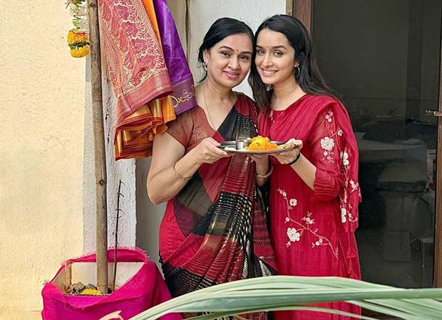 Shraddha Kapoor shares photos of her Gudi Padwa celebration with family : Bollywood News – Bollywood Hungama