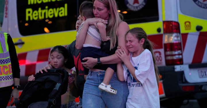 Stabbing at Sydney shopping centre leaves 6 dead, 8 injured – National | Globalnews.ca