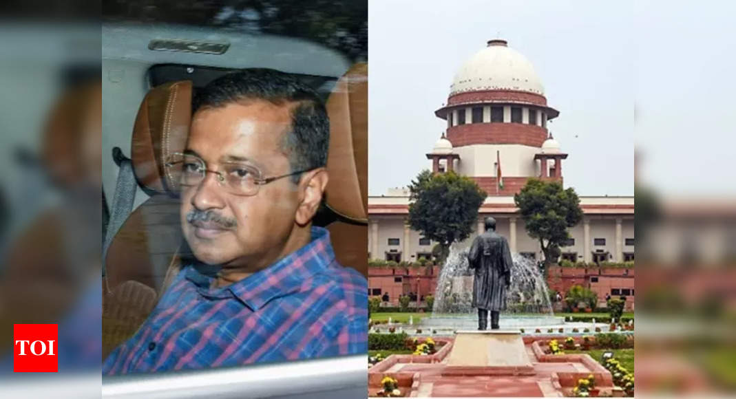 Supreme Court to hear Delhi CM Arvind Kejriwal’s plea against arrest by Enforcement Directorate on April 15 | India News – Times of India
