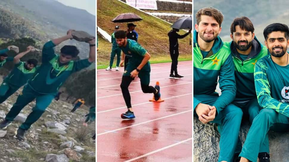 T20 World Cup 2024: Pakistan Players TROLLED After Training With Guns And Bullets