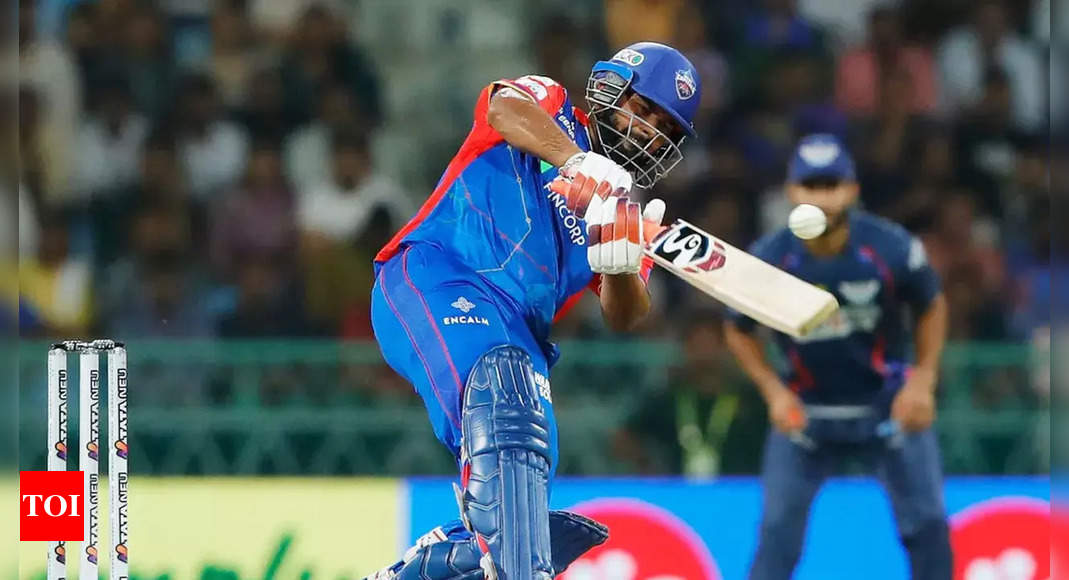 'Told boys we need to think like...', says relieved DC skipper Rishabh Pant | Cricket News - Times of India