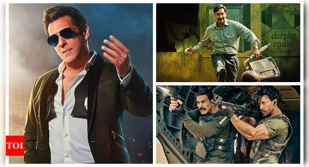 Trade experts feel Salman Khan’s absence on Eid as Ajay Devgn’s ‘Maidaan’ and Akshay Kumar’s ‘Bade Miyan Chote Miyan’ lock horns at box office on April 11 – Exclusive | Hindi Movie News – Times of India