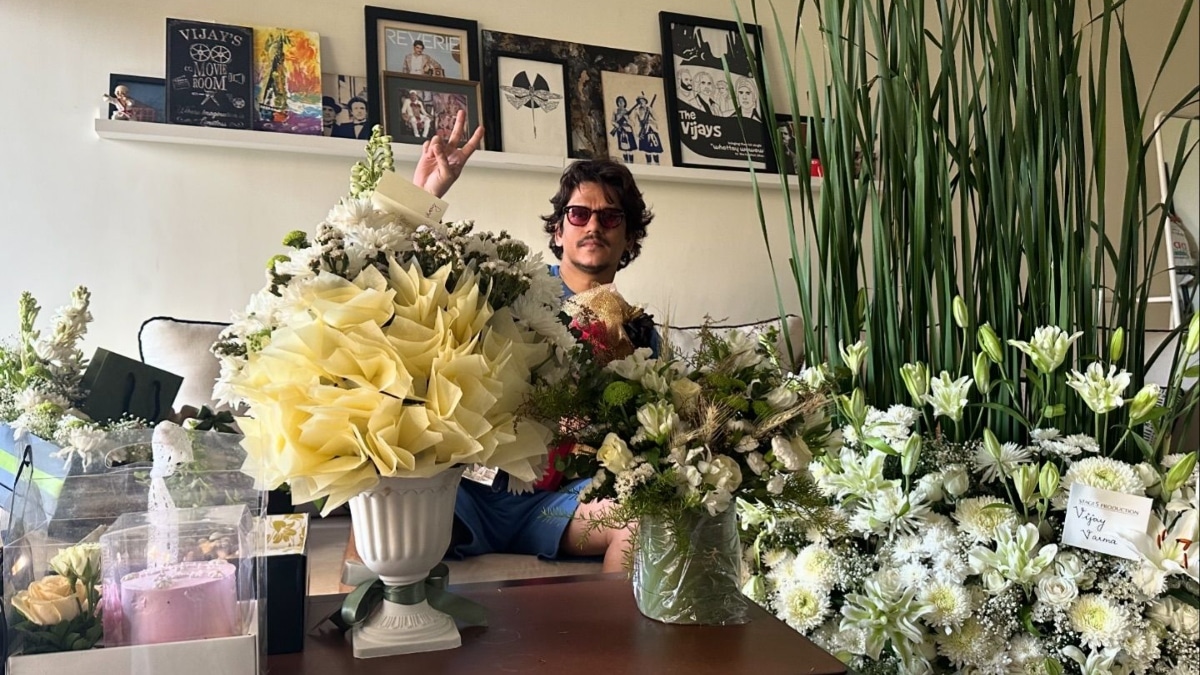 Vijay Varma gets birthday flowers on April Fool's Day, beau Tamannaah calls it 'Bloody brilliant'