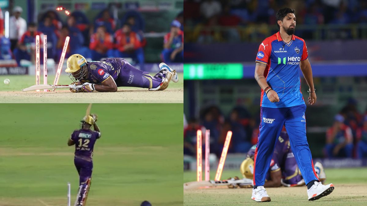 WATCH: Andre Russell falls flat on ground by Ishant Sharma’s toe-crushing yorker, lauds Delhi Capitals pacer