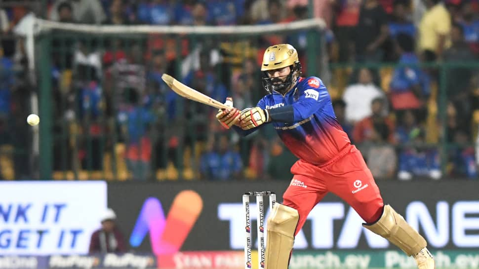 WATCH: RCBs Dinesh Karthik Hits The Biggest Six Of IPL 2024, Ball Travels To 108 Meters