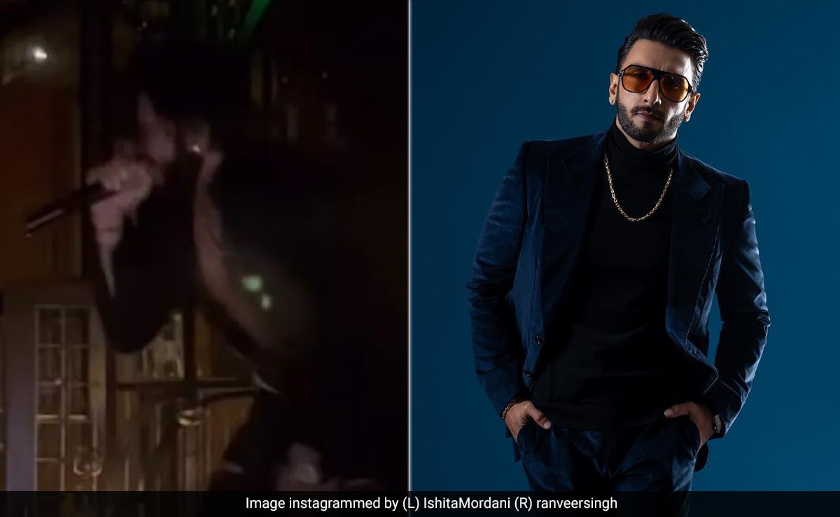 Watch: Ranveer Singh Sets The Party Mood With Apna Time Aayega Rap